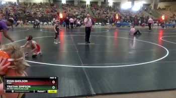 70 lbs Champ. Round 1 - Ryan Gholson, TCWC vs Tristan Simpson, Big Red Wrestling Club