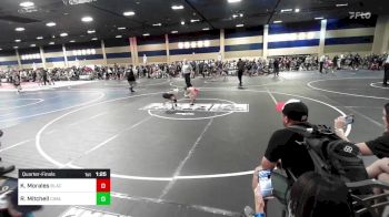 58 lbs Quarterfinal - Kensey Morales, Blackcat WC vs Rosemarie Mitchell, Cimarron Bad Boys