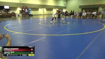 115 lbs Round 3 (6 Team) - Amelia Mcknight, Head Hunters vs Ashley Diaz, MXW - RAW