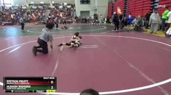 55 lbs Cons. Round 4 - Stetson Pruitt, Lincoln Youth Wrestling vs Hudson Rodgers, Tiger Elite Wrestling