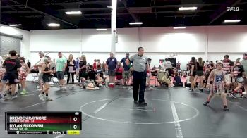 68 lbs Round 5 (6 Team) - Dylan Silkowski, Savage WA vs Brenden Raynore, Quaker Nation