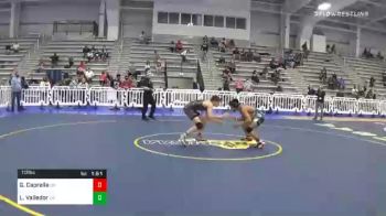 113 lbs Quarterfinal - Gavin Caprella, OH vs Logan Valledor, CA