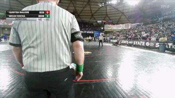 Boys 1B/2B 120 Semifinal - Micah Rocha, Northwest Christian (Colbert) vs Quinten Malone, Freeman