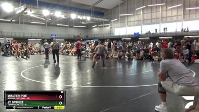 195 lbs Semis & 3rd Wb (16 Team) - JT Spence, Team Palmetto vs Walter Poe, Indiana Outlaws