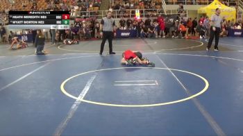 72 lbs Quarterfinal - Wyatt Morton NE2, Neighborhood Wrestling Club vs Heath Meredith NE5, Marlington Wrestling Club
