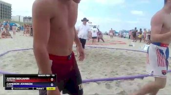 70 lbs Cons. Semi - Cameron Johnson, Illinois vs Justin Benjamin, The Royal