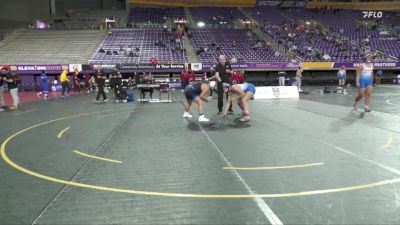 180 lbs Quarters & 1st Wb (16 Team) - Sabrina Nauss, Grand Valley State vs Grace Leota, Presbyterian