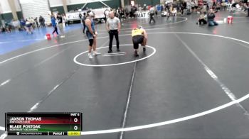 285 lbs Cons. Round 2 - Jaxson Thomas, Fort Hays State vs Blake Postoak, Northeast Oklahoma