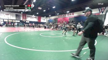 190 lbs 3rd Place Match - Matthew Dalhover, Mission Viejo vs Julio Leija, Trabuco Hills