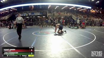 2A 145 lbs Cons. Round 1 - Wyatt Green, Land O`Lakes vs Jake Kavanaugh, St Thomas Aquinas