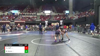 98 lbs Cons. Semi - Aubree Hoff, Montana Disciples vs Mackenzee Azure, La Grande