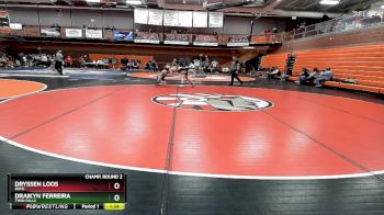 132 lbs Champ. Round 2 - Draikyn Ferreira, Twin Falls vs Dryssen Loos, Buhl