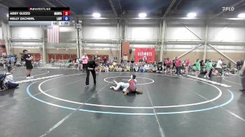 40 kg Rr Rnd 8 - Abby Guzzo, Misfits Twizzlers - Gk8E vs Kelly Zacherl, Lady Warriors United - GK8E