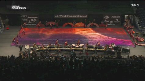 Fishers HS "Fishers IN" at 2025 WGI Percussion/Winds World Championships