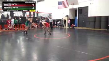 160 lbs Cons. Round 5 - Cooper Hatch, Arbor View vs Martin Jordan, Virgin Valley