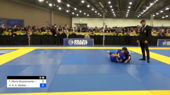 Faith Marie Bustamante vs Halia K. A. Walker 2024 IBJJF Jiu-Jitsu CON International