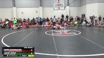 105 lbs Cons. Round 2 - Harvey Kahle, Assassins Wrestling vs Asher Schwabacher, Skull & Crossbones Wrestling C