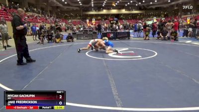 144 lbs Cons. Round 2 - Mycah Gachupin, NM vs Jake Fredrickson, OK