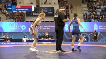 49 kg 1/8 Final - Sarah Carina Lins, Austria vs Evdoxia Papadopoulou, Greece