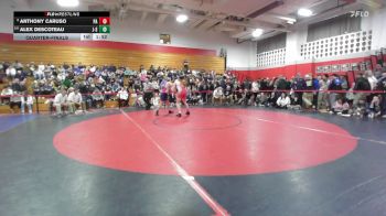215 lbs Quarterfinal - Anthony Caruso, Pinkerton Academy vs Alex Descoteau, John Stark