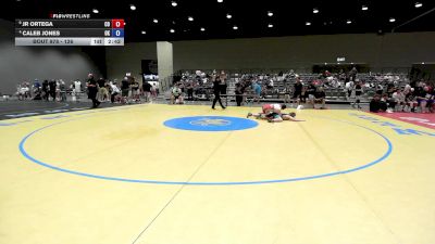 126 lbs Cons. Semis - JR Ortega, CO vs Caleb Jones, OK