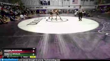 235 lbs Quarterfinal - Astoria Beckstrom, Flathead vs Rebecca Grijalva, Hanford