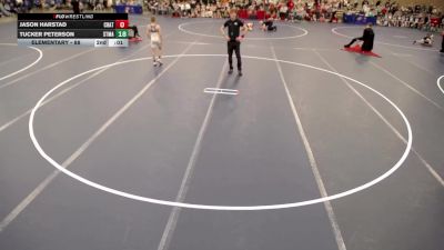 Elementary - 92 lbs James Walker, STMA vs Parker Hanson, Chatfield