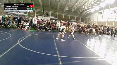 135 lbs Cons. Round 4 - Quade Probst, Sanderson Wrestling Academy vs Ryan Doucette, RWC- Roy Wrestling Club