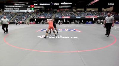 165 lbs Champ. Round 2 - 5 Anthony Federico, Southeastern vs Brenden Parks, Missouri Valley