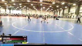 84 lbs Round 1 (6 Team) - Coy Mehlert, Iowa Black vs Jace Reed, Oklahoma Storm