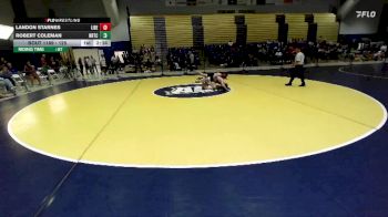 125 lbs Cons. Round 2 - Landon Starnes, Liberty vs Robert Coleman, Unattached
