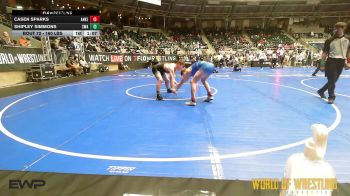 160 lbs Round Of 16 - Casen Sparks, Ankeny Wrestling Club vs Shipley Simmons, Shelton Wrestling Academy
