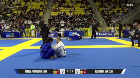Elisabeth Clay vs Rebeca Lima | 2025 World Jiu-Jitsu IBJJF Championship