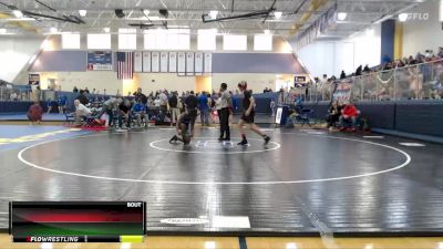 113 lbs Champ. Round 1 - Kendric Butler, Ocean Springs, MS vs Jackson Joshlin, Corinth High School