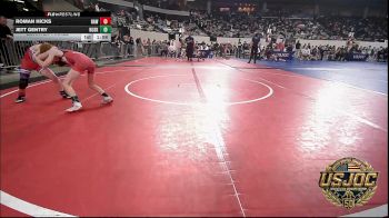 55 lbs Quarterfinal - Roman HIcks, Raw Wrestling Club vs Jett Gentry, Husky Wrestling Club
