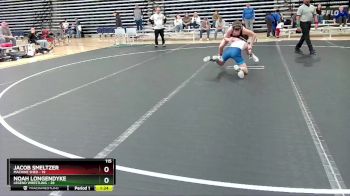 115 lbs Round 1 (10 Team) - Jacob Smeltzer, Machine Shed vs Noah Longendyke, Legend Wrestling
