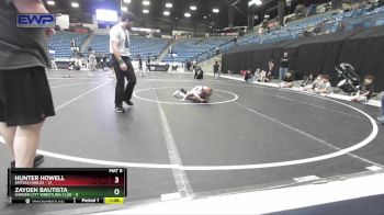 64 lbs Round 4 (10 Team) - Hunter Howell, Untouchables vs Zayden Bautista, Garden City Wrestling Club