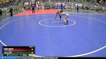 112 lbs Round 3 (4 Team) - Lucy Hill, Harrisburg vs Zoey Beam, Grant Union