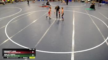 63 lbs Cons. Round 4 - Ripley Smith, Stillwater Area Wrestling vs Bennett Linn, Centennial Youth Wrestling