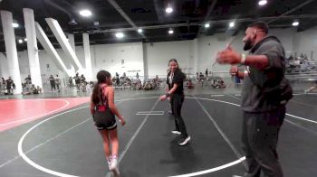 80 lbs 5th Place - Sofia Navarro, Delano Diablos WC vs Rosemarie Mitchell, LV Bears WC