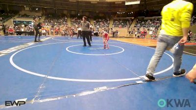 52 lbs Consi Of 8 #2 - Ellis Carlton, Team Tulsa Wrestling Club vs Tayt Todd, Eufaula Ironheads Wrestling Club