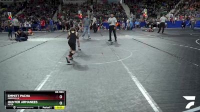 70 lbs Cons. Round 2 - Emmitt Pacha, Marysville vs Hunter Armanees, Piper