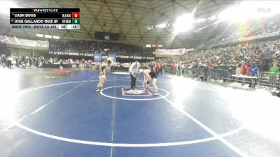 Boys 2A 126 lbs Cons. Round 4 - Jose Gallardo Ruiz Jr, Othello vs Cash Boos, Black Hills