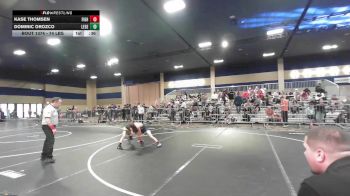 74 lbs Consi Of 8 #1 - Kase Thomsen, Fighting Squirrels WC vs Dominic Orozco, Legends Of Gold LV