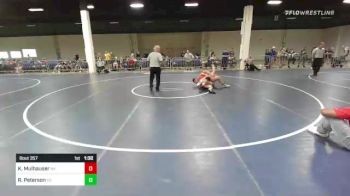 182 lbs Consi Of 16 #2 - Kole Mulhauser, NY vs Remington Peterson, CO