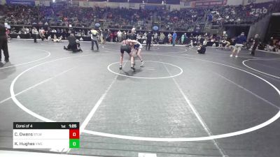 110 lbs Consi Of 4 - Carson Owens, Stl Warriors vs Kobe Hughes, Viking Wrestling Club