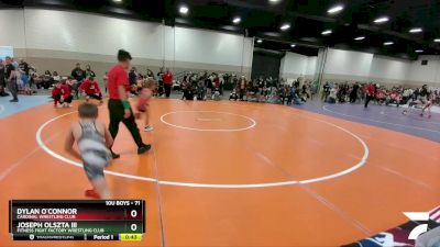 71 lbs 3rd Place Match - Dylan O`Connor, Cardinal Wrestling Club vs Joseph Olszta Iii, Fitness Fight Factory Wrestling Club