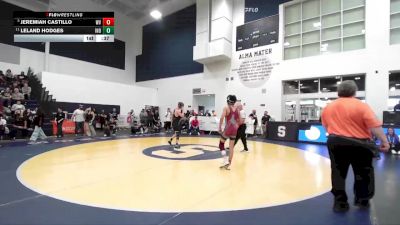 113 lbs Cons. Round 2 - Leland Hodges, Indio vs Jeremiah Castillo, West Valley