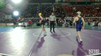 4A 113 lbs Quarterfinal - Aiden Valerio, Caldwell vs Gabe Pyne, Century