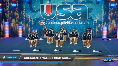 Crescenta Valley High School [2020 Large Varsity Show Cheer Non-Tumbling Advanced (13-36) Day 2] 2020 USA Spirit Nationals